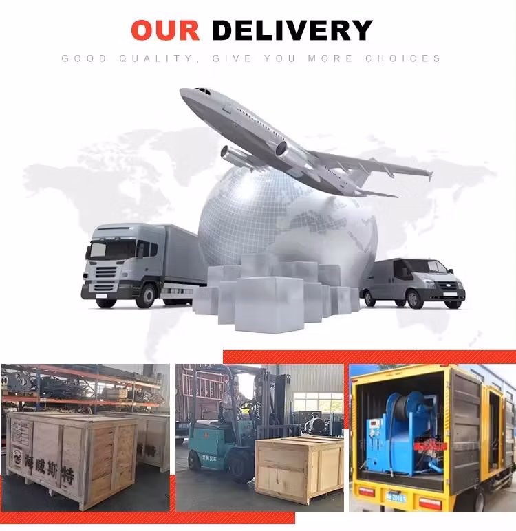 Water Jet Pump High Pressure Plunger Pump for Road Marking Line Removal CE/ISO9001