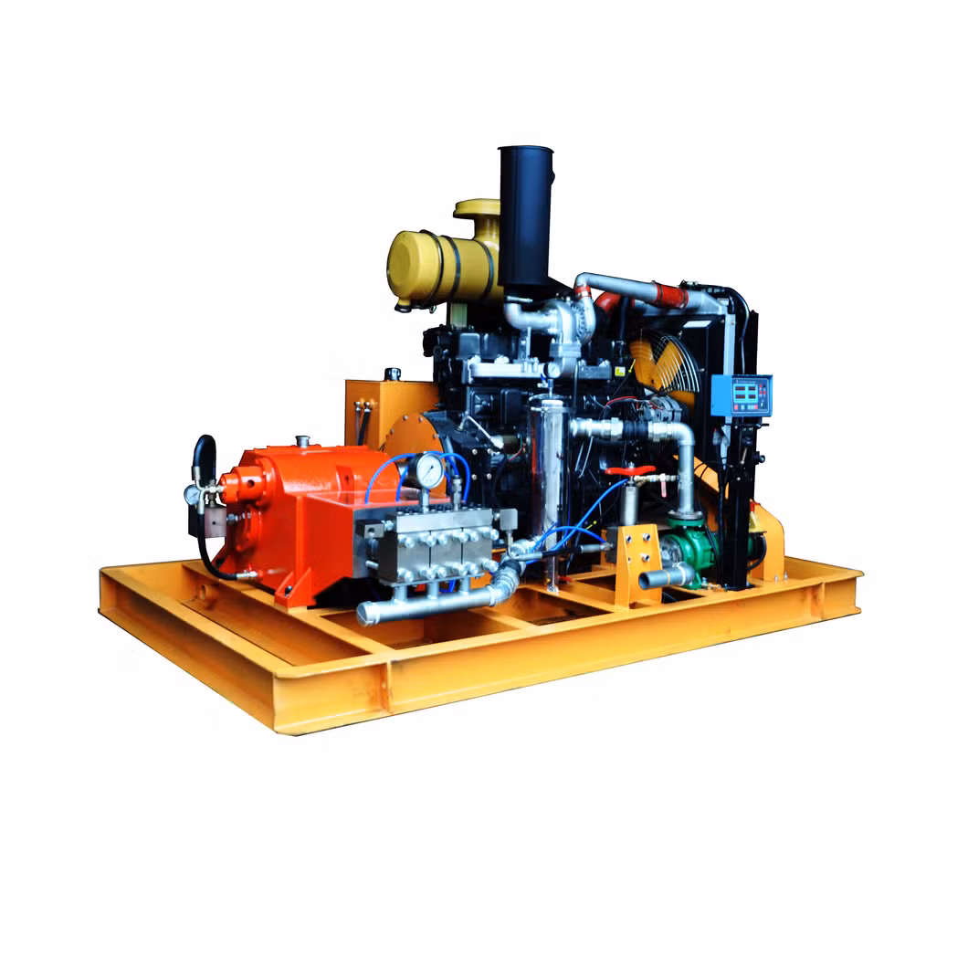 Water Jet Pump High Pressure Plunger Pump for Road Marking Line Removal CE/ISO9001