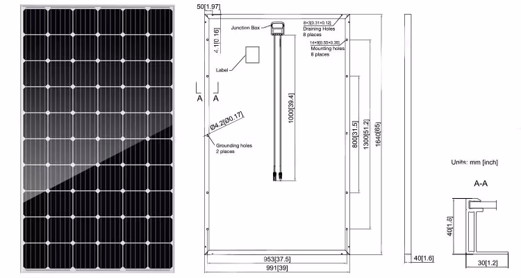 Customized 11bb Mono Half Cell Solar Panels