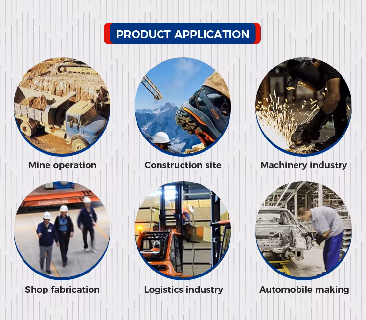 Fashion Industrial Work Safety Shoes Non-Slip Stylish Men Work Boots CE Standard Safety Shoes